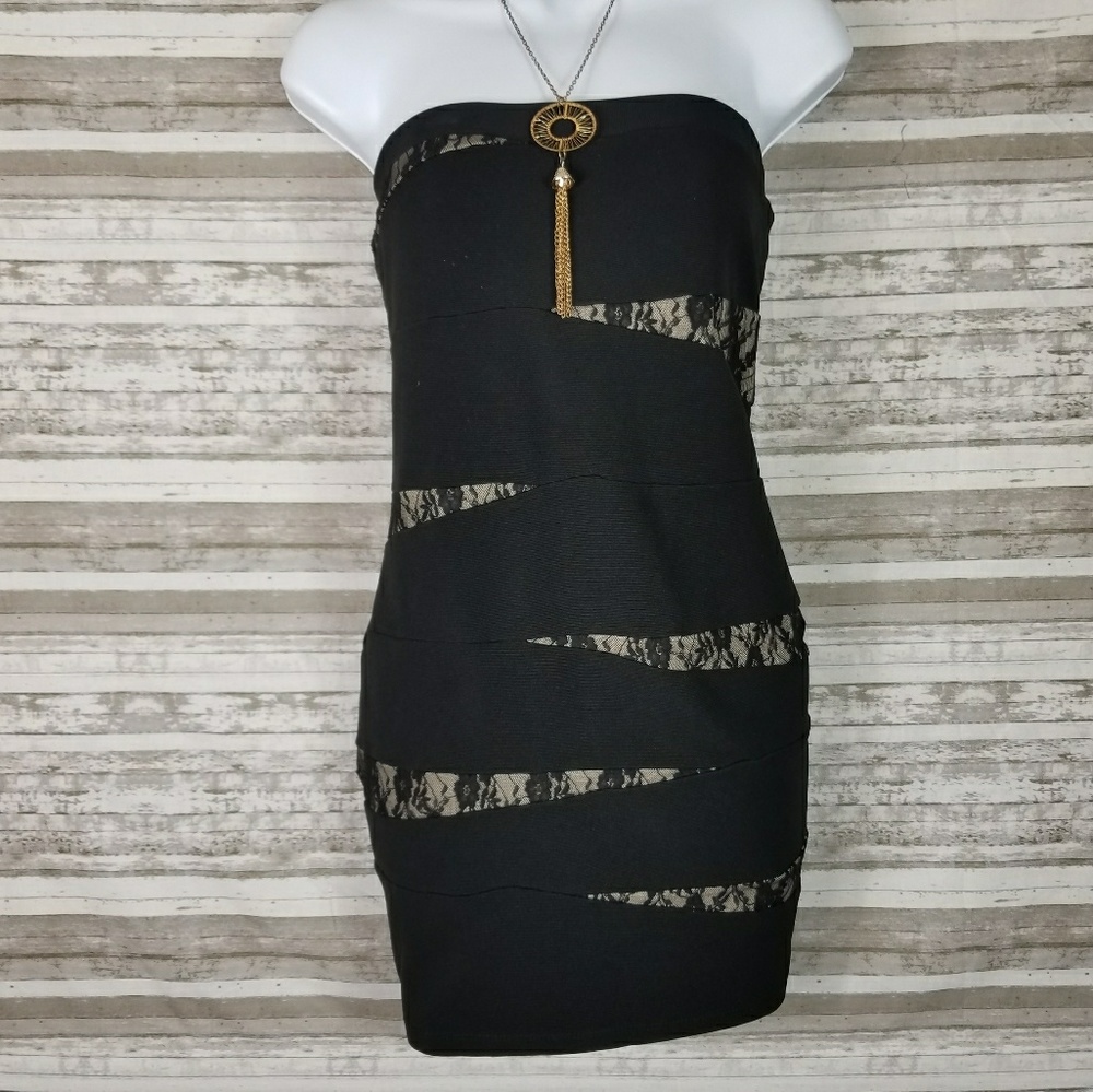 Sexy Mini Black Dress